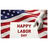 American Flag Banner Hand Gloves Design Event Banner Decorative Design Party Backdrop for Office Decoration