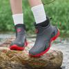 Botas de lluvia versátiles de caña corta: Unisex, a la moda, antideslizante, calzado para todas las estaciones
