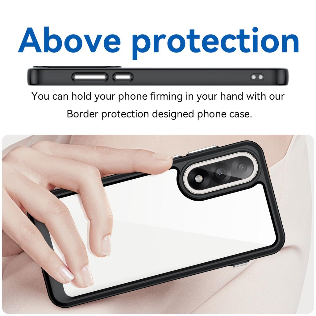 For OnePlus Nord 5 5G/Ace 5 Ultra 5G Case TPU + Acrylic Protective Clear Phone Cover
