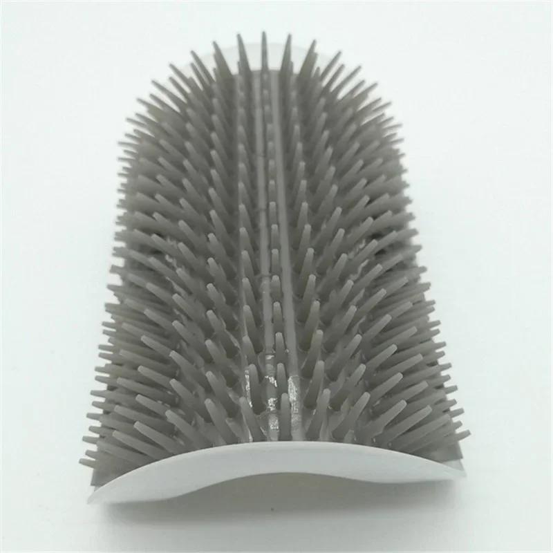 Corner Cat Brush Pet Comb Play Toy Plastic Scratch Bristles Arch Massager Self Grooming Scratcher Cats Toys