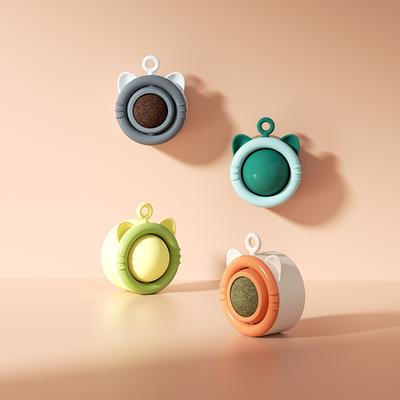 Cat Mint Spinning Ball Sticking To Wall Happy Ball Cat Snacks Cat Candy Cat Self Hi Toy Grinding Teeth Cat Playing Stick