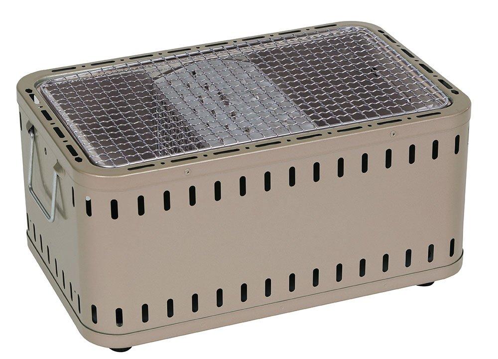 

ЗЕЛЕНАЯ ЖИЗНЬ (ЗЕЛЕНАЯ ЖИЗНЬ) Низкодымный Шичирин L-390S, Сделано в Японии, Мало дыма, Мало жара, Настольный, Барбекю-гриль