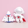 Astronaut Small Space Rocket Keychain Cute Girl Backpack Hanging Plush Doll