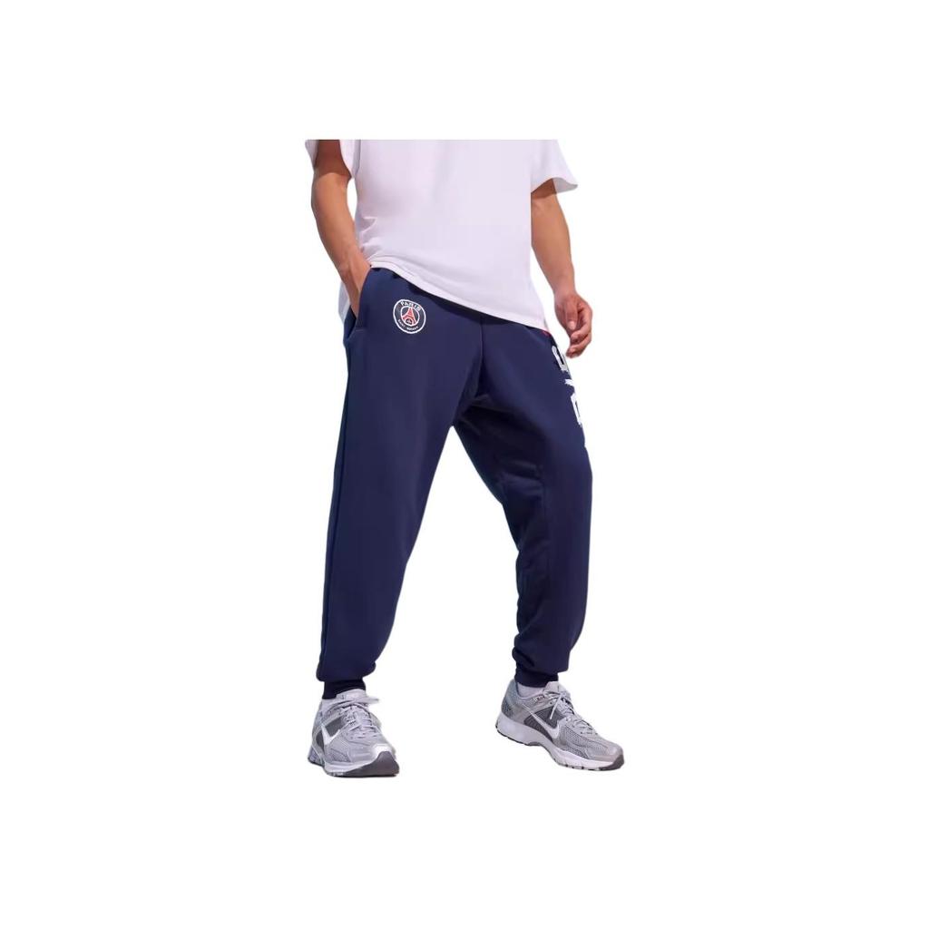 Nike Paris Saint-Germain Standard Dri-Fit Weiche Bequeme Schnelltrocknende Freizeithose Herren Unterteile Tiefmarineblau FQ3078-410