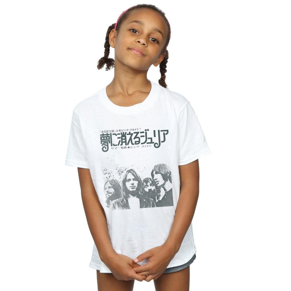 Pink Floyd Camiseta feminina Julia Dream Summer 86 de algodão