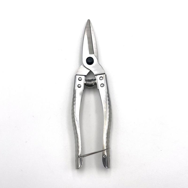Spring-Action Pruning Shears for Garden Plants and Flowers