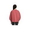Timberland Felpa casual ampia girocollo in pile da donna bordeaux A5ZX7-EFU