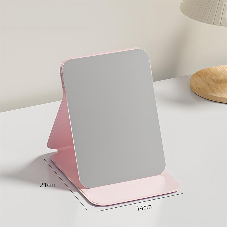 Klappbarer Flip-Top Tragbarer Schminkspiegel - Schreibtisch-Schönheitsspiegel für Zuhause