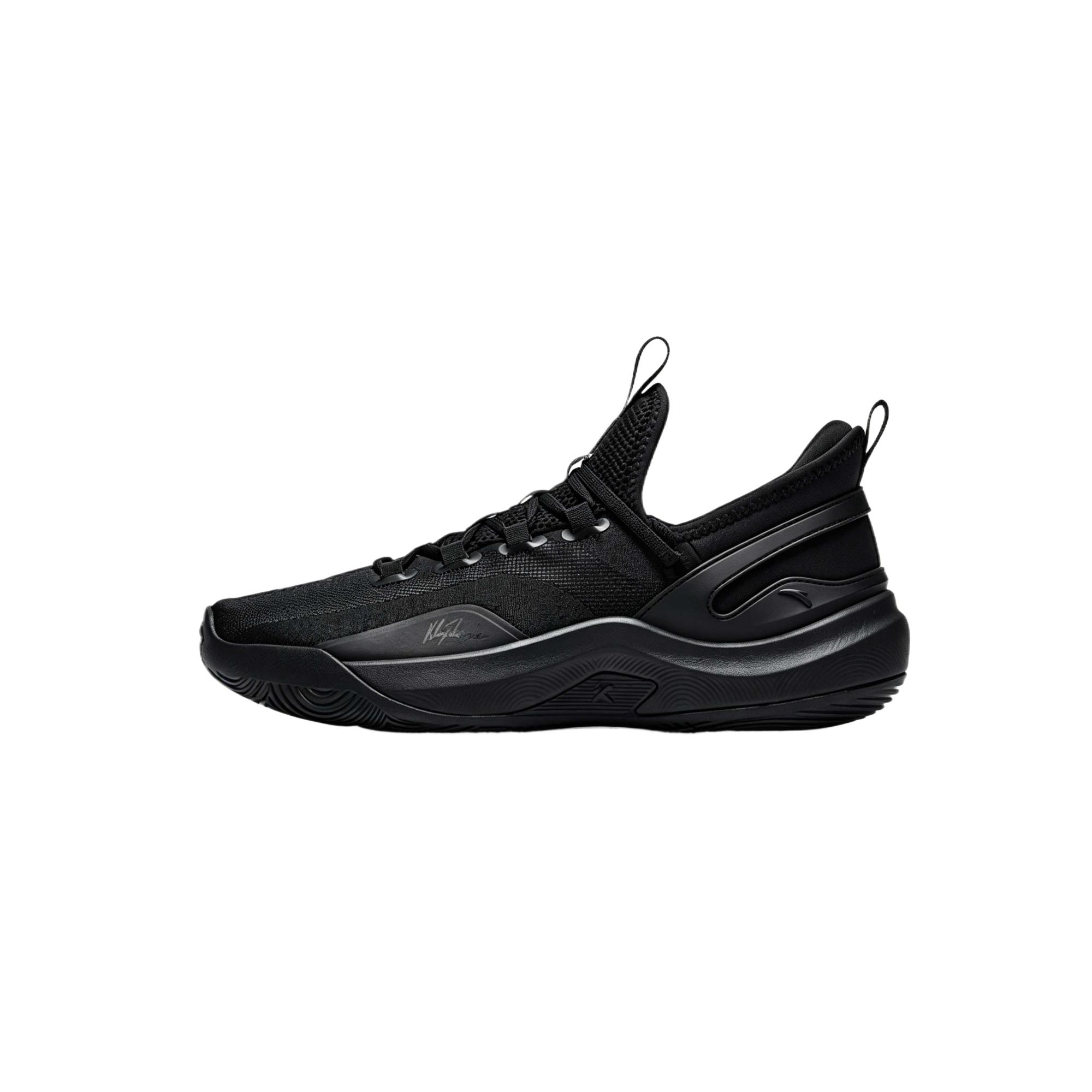 ANTA KT FLY Basketbalschoenen Heren Lage Top Zwart 44