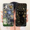 For Vivo Y70s Y70t V2002A Cute Cat Flower Phone Case For Vivo Y70S Y70T 5G Shockproof Soft Silicone Covers Bumpers