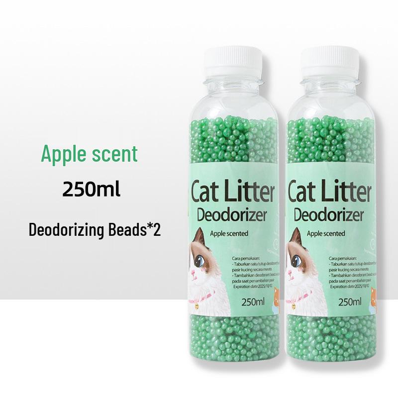 Cat Litter Deodorizing Beads - Odor Remover and Litter Box Companion