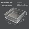 Clear Acrylic Rectangular Gift Box for Tea and Party Souvenirs