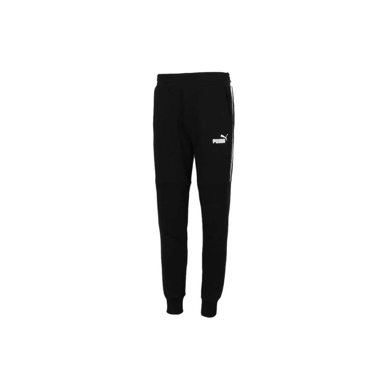 

Puma Tapered Knit Jogging Pants Men Bottoms Black 588820-01 S