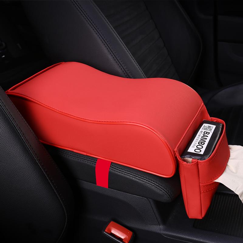 Universal Memory Foam Car Armrest Pad - Leather Central Hand Rest