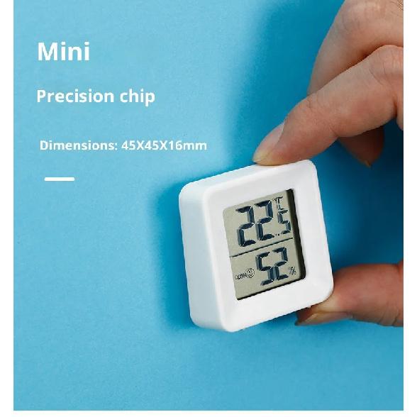 Mini thermomètre d'intérieur LCD numérique, hygromètre de température ambiante, capteur d'humidité, thermomètre d'intérieur
