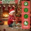 2025 New Style Christmas Magnetic Cubes Family Fun Building Blocks Educational DIY Stacking Construction Toy Gift for Children