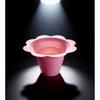 Disposable Snowflake Ice Cups For Dessert Shops 4oz 8oz Pet Material Creative Design