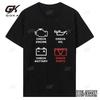 Funny Check Engine Oil Battery Pants Print Tshirt Cotton Fitness Short Sleeve ONeck Mechanic Repair Tees Tops Mens Clothing