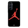 Case For Samsung Galaxy A35 Jordan Logo 23 Nike Basketball Color Red Maniacase