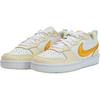 Nike Court Borough Low Recraft Comfortable Versatile Low-Top Sneakers Kids sneakers White Orange IQ9796-171
