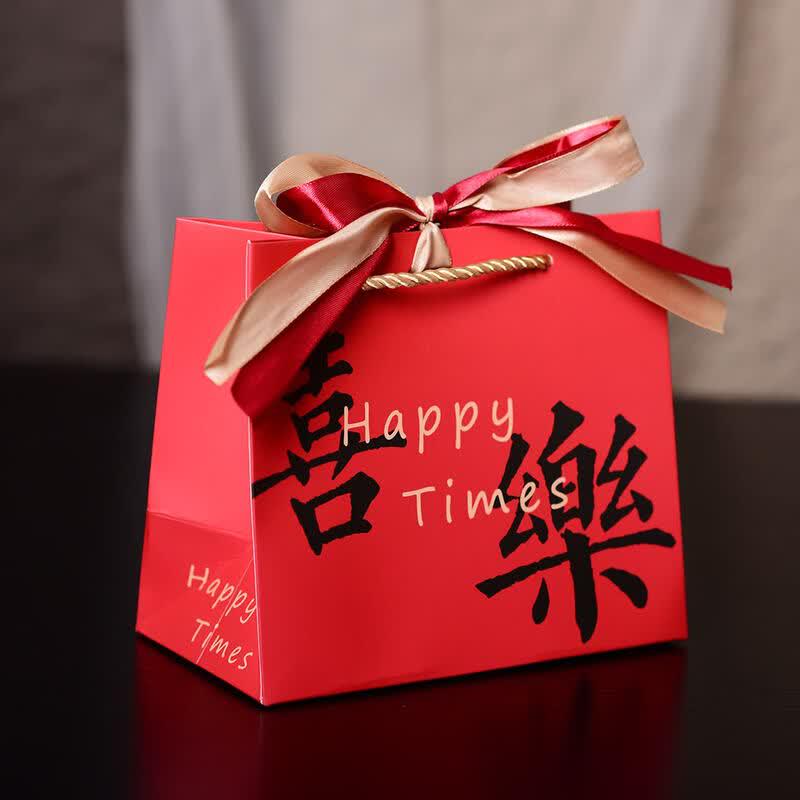 Red Festive Gift Bag