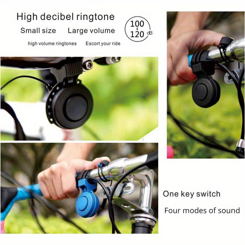 Bicicletă Sonerie electronică Trotinetă E-bike Sirenă Trompetă Alarma Încărcare USB Ciclism Avertisment audio Alertă Siguranță Călărie