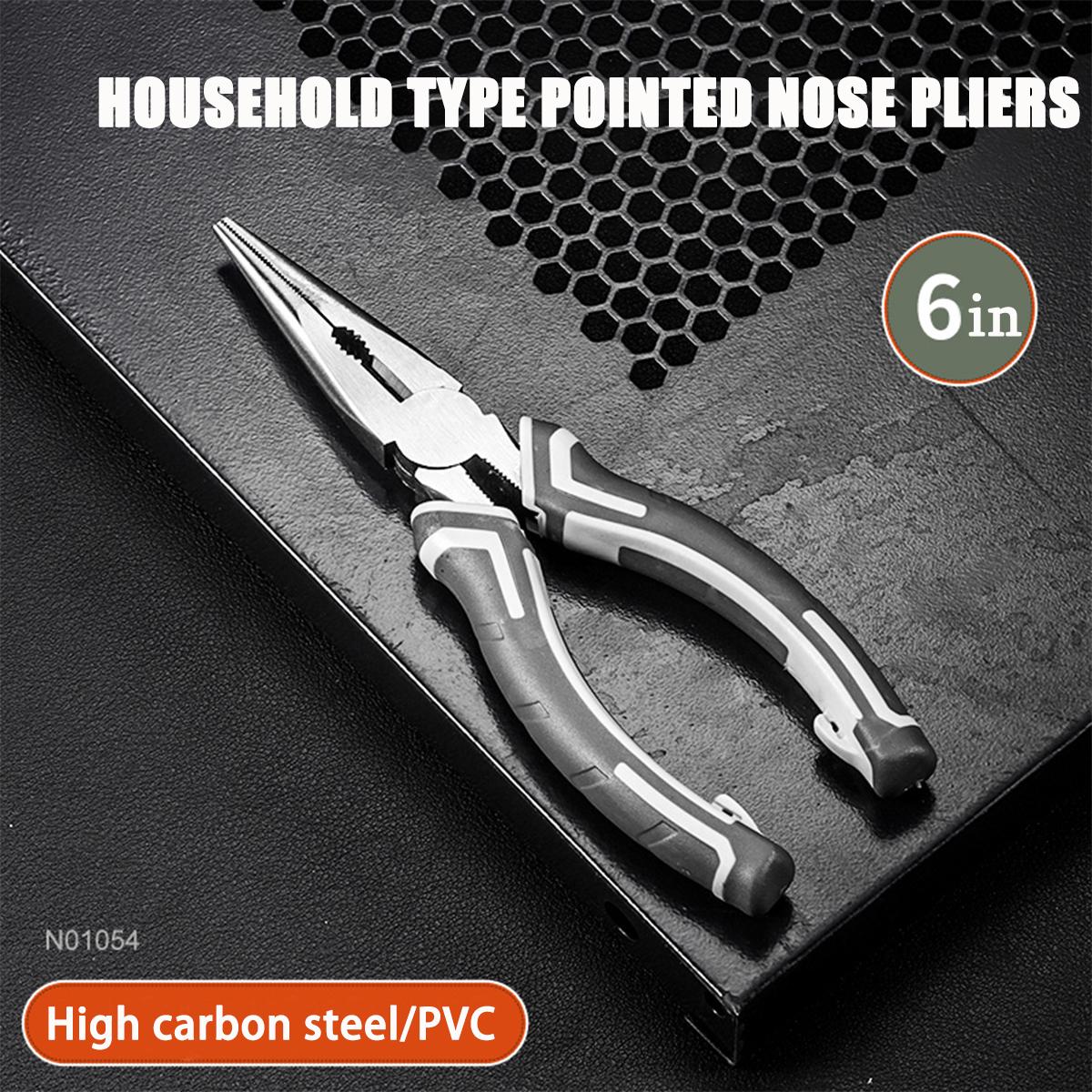 

6 inch Multifunctional Wire Stripper Piler Cable Steel Wire Stripper Cutter Crimper Gripper Cutter Extractor Electrician Pliers 6