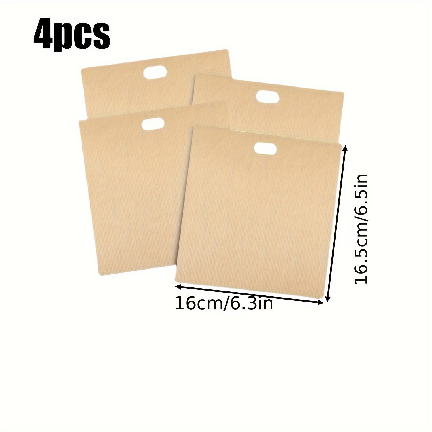 

Набор из 4 многоразовых мешочков для тостерного хлеба для безглютеновых сэндвичей — идеально подходит для поджаривания 4pcs