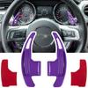 Purple Steering Wheel Shift Paddle Shifter Trim Cover For Ford Mustang 2015+