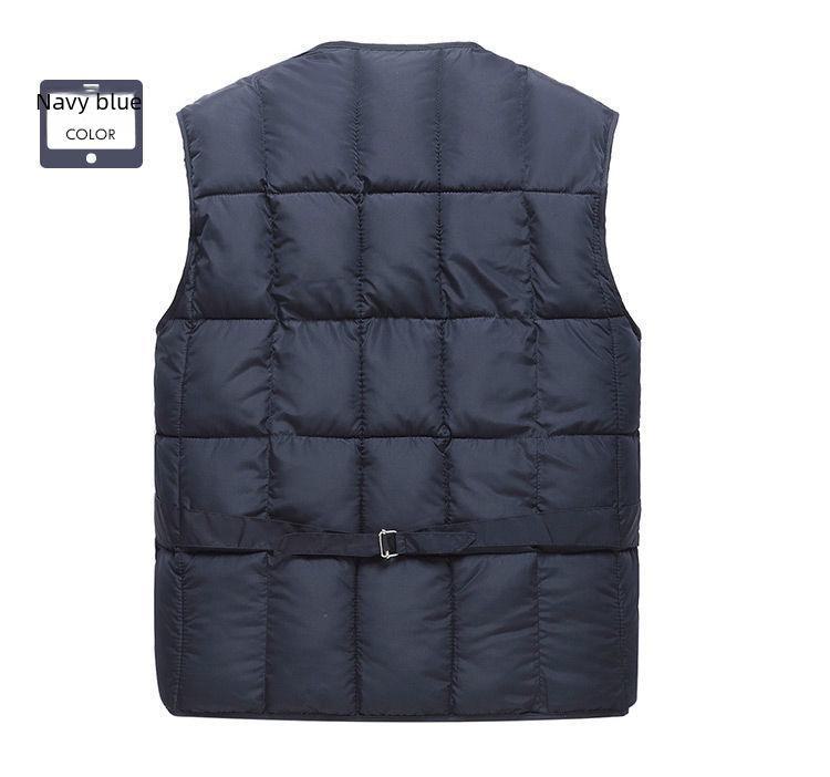 2023 Men's Warm Outdoor Fishing Vest - Autumn/Winter, Multiple Pockets, Loose Fit