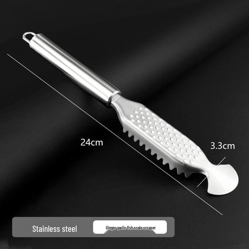 Stainless Steel Dual-Head Peeler & Vegetable Grater
