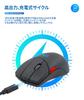 Absdefen Wireless Mouse, 5 Buttons, 3DPI Modes, 800-1600DPI, High Precision, Adjustable Buttons, Independent Scroll Button, Custom Macro Definition