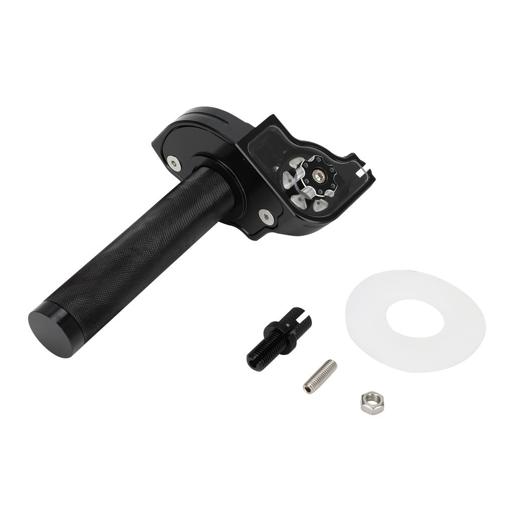 7/8''22mm Motorcycles Accelerator Handlebar Throttle Visible Twist Grip CNC Aluminum Universal For Dirt Pit Bike ATV Colorful Throttles 2