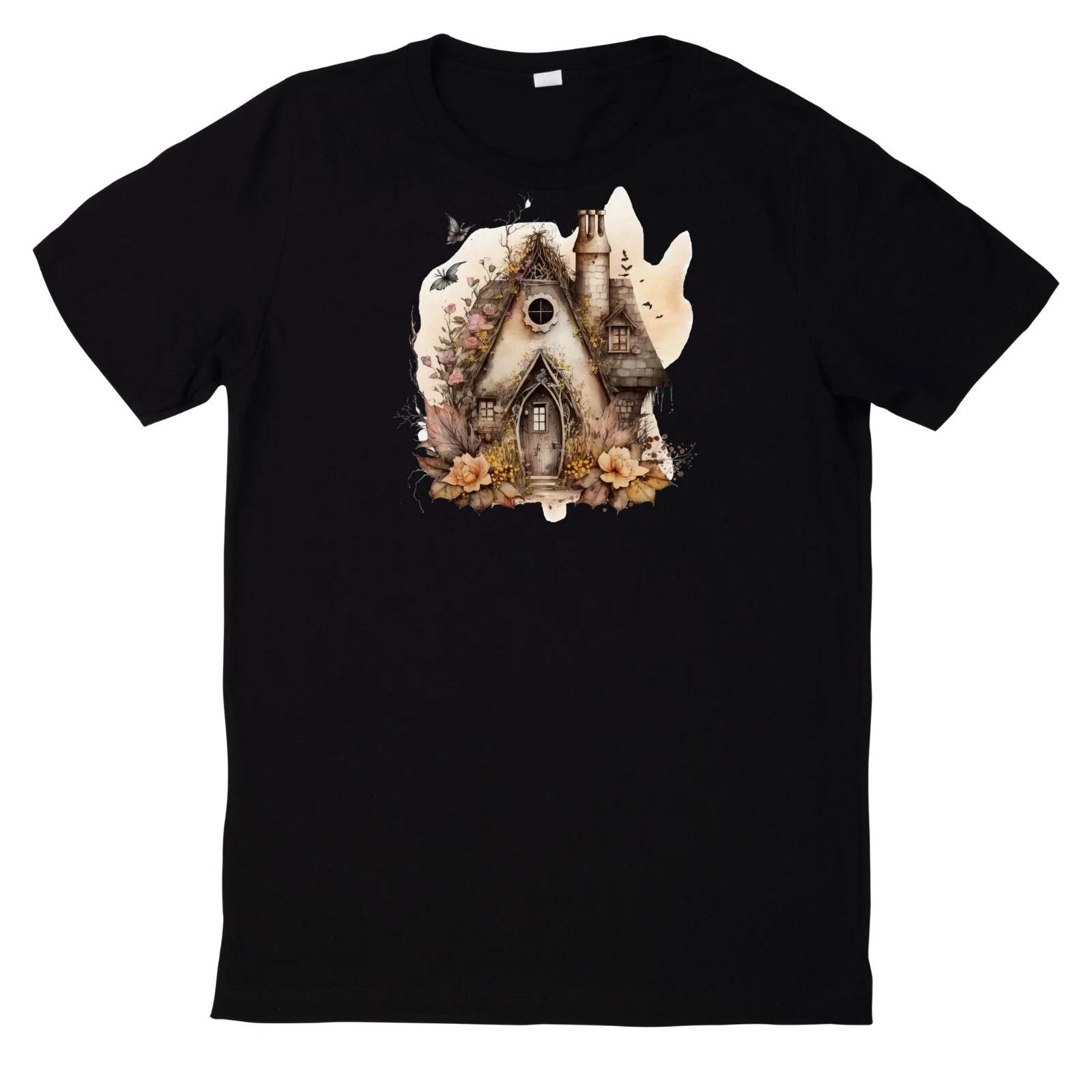 T-Shirt Aquarell Boho Hexen Motiv Baumwolle S