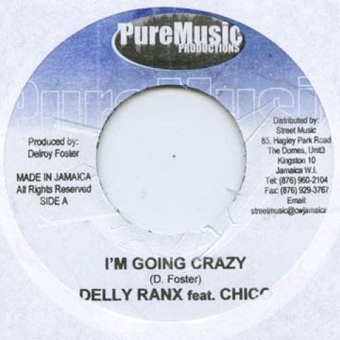 

7-дюймовая пластинка DELLY RANKS, CHICO - Я схожу с ума Pure Music 2009 Ямайка Регги, Ска и Даб