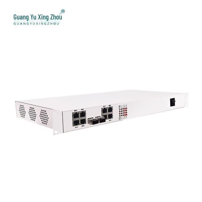 GY-4E14GE 4E1+4GE PDH Fiber Optic Multiplexer