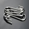 S Hanger Stainless Steel Coat Scarf Bag Keys Hook Kitchen Bathroom Storage Organizer Hanging Holder Organizing Reusable