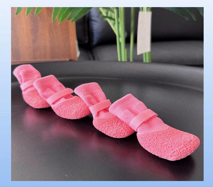 Teddy Pomeranian Dog Shoes: Non-Slip, All-Season, Waterproof Booties for Small to Medium Dogs