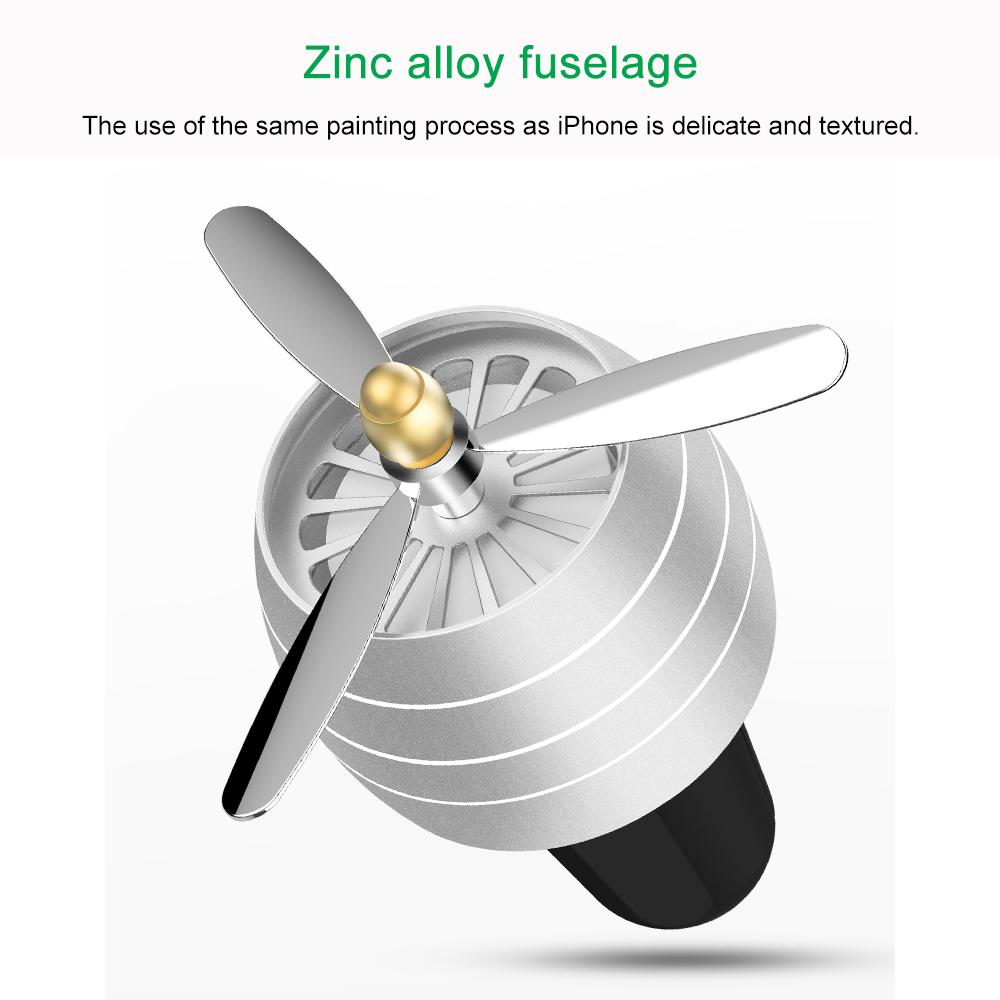 Vůně Mini LED osvěžovač vzduchu Kondicionér parfémů Slitina Auto Vent Outlet Clip Svěží vůně Aromaterapeutická atmosféra