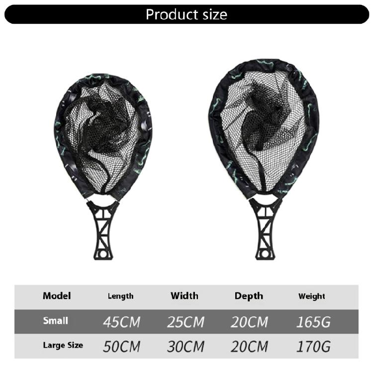 Foldable Landing Net Saltwater Fishing Tackle Tool Fishing Net Fishing Landing Net Portable for Adult Unisex