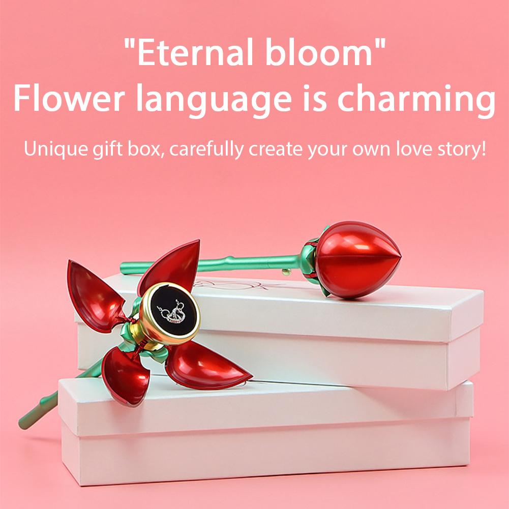 Romantic Wedding Holder Rose Flower Box Engagement Storage Bearer Case Gift Packaging Box Rose Flower Boxes