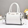 Temperament New Niche Personalized Crocodile Pattern Boston Women's Bag Large Capacity Casual Pillow Bag Versatile Bag