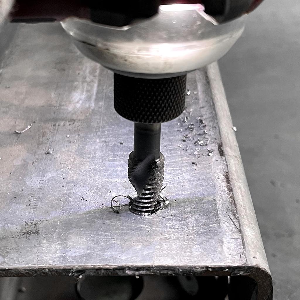 Unschlagbarer Bohrer-Gewindebohrer, Sechskantschaft, 6er-Set, Für Edelstahl, Senk-Gewindebohrer, Bohren