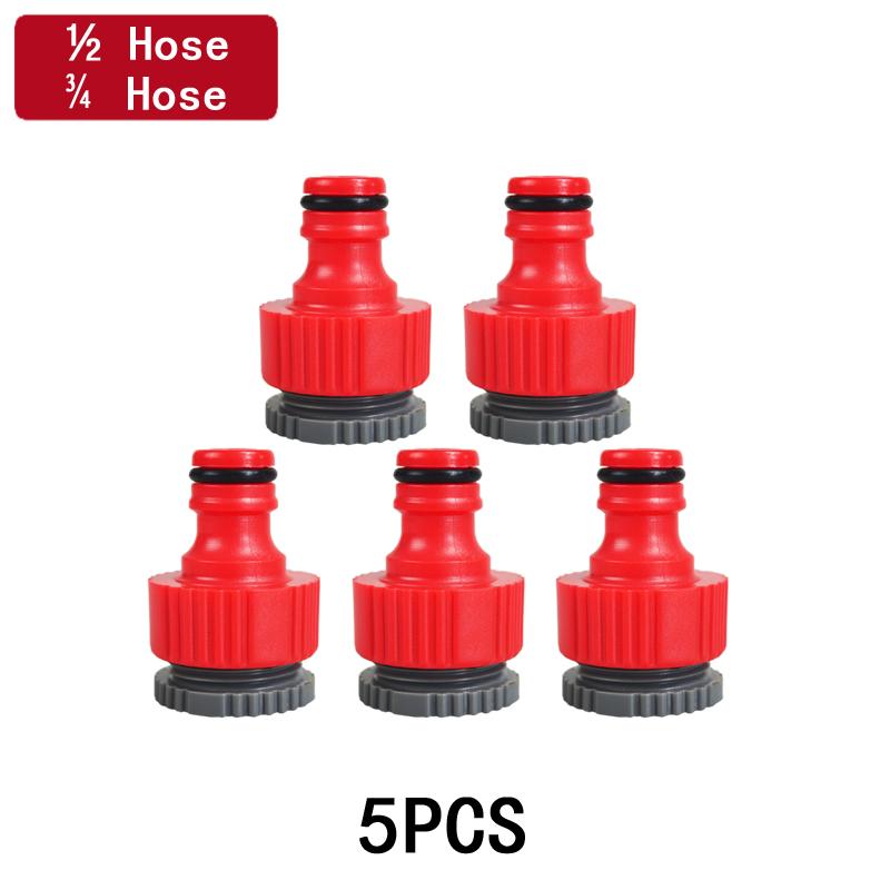 Washing Machine 3/4" Internal Thread ABS Plastic Standard Connector 1/2" Conversion Connector Pacifier Faucet Connector Car Wash