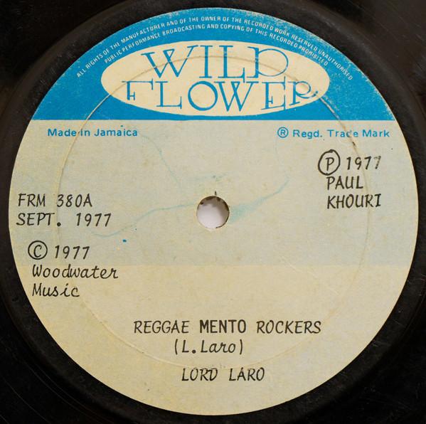 

12inch Record LORD LARO Reggae Mento Rockers My Dread Mil FRM380 Wild Flower 1977 Jamaica Reggae Ska Dub Used