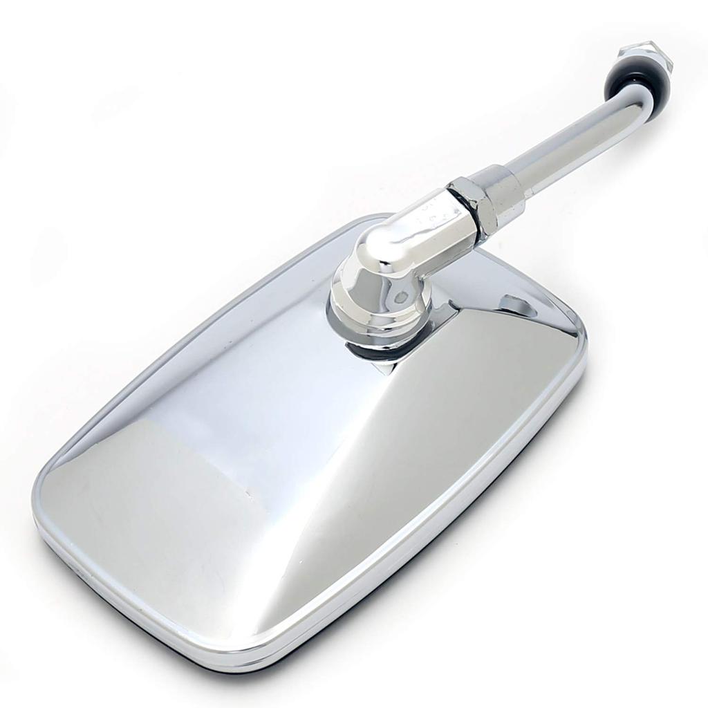nakira CB400SF ZRX400 Nkr523 Super Easy to Slip Short Mirror Large Square 0.4 inch (10 mm) Positive Screws, Universal
