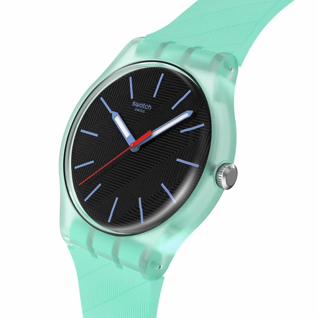 Swatch HINT OF MINT SO29L103 Green Wristwatch