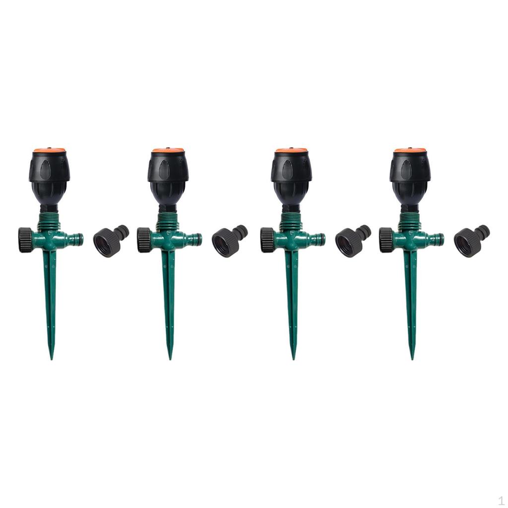4 Pack Garden Sprinklers for Lawn Watering System