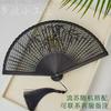 All-Bamboo Folding Fan, New Chinese Style, Mini Fan, Traditional Style, Small Folding Fan for Cheongsam, Retro Portable Folding Fan for Women