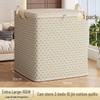 Large Gray Wave Pattern Bedroom Storage Bag for Clothes